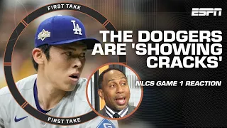 NLCS REACTION Stephen A s WARNING to Brewers after Game 1 DON T GO DOWN 2-0 First Take
