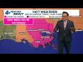 Weather Impact Alert Extreme Heat Warning for Saturday