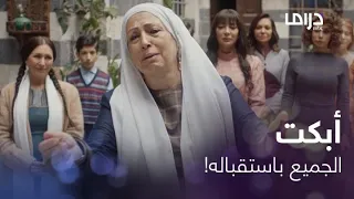 سوق الحرير حلقة 14 عن لقاء أم عمران بابنها عبد الله العائد من الموت بعد غياب 