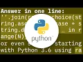 Random string generation with upper case letters and digits