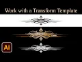 How I Design a Divider with Brushes and a Transform Template in Adobe Illustrator