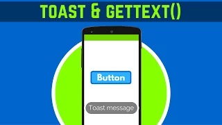 26 WHAT IS A TOAST AND GETTEXT DETAIL EXPLANATION ANDROID APP DEVELOPMENT