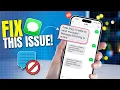 How to Fix Message Blocking Is Active on iPhone Fix Unable to Send Message Problem on iOS