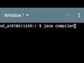 java compiler on android terminal no root