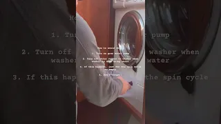 Washing clothes on a sailboat