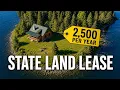 How to Buy a Cabin on State Land for 2 5 States Still Selling 15-Year Leases