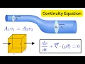 Continuity Equation Derivation Intro To Fluid Mechanics Part 3