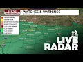 Live Radar Showers fall on Central Ohio flooding possible
