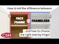 How to choose the right overlay hinge for your cabinets