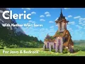 CLERIC NETHER WART FARM Minecraft Church Tutorial Java Bedrock 26 2