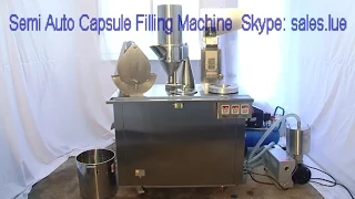 CF101 Semi Automatic Capsule Filling Machine