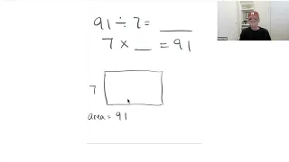 Understanding Division - Moving from area model to number bonds