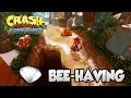 Crash Bandicoot 2 - Bee-Having 100 Purple Gem and Clear Gem PS4 N Sane Trilogy