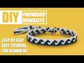 Waves Ocean Beach Friendship Bracelets Step by Step Tutorial Easy Tutorial for Beginner