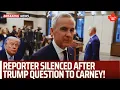 JUST IN: Carney Shuts Down Tough Trump Question in Fiery Exchange!