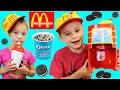 Download Lagu McDonalds McFlurry Maker REAL ICE CREAM Drive Thru Oreo \u0026 M\u0026Ms Candy Dessert DisneyCarToys Kids