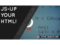 HTML Tutorial for Beginners 16 - Adding JavaScript to HTML