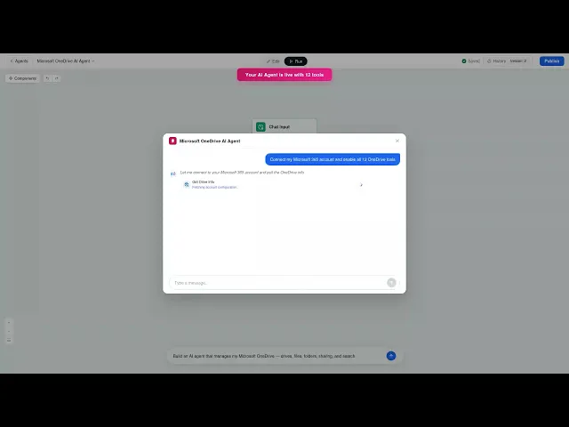 Thumbnail for FlowHunt Microsoft OneDrive Integration Demo