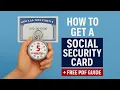 How to Get a Social Security Card Your Complete Guide for 2025