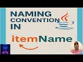 8 Naming conventions in Java