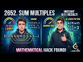 LeetCode 2652 Sum Multiples