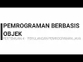 PBO - Pertemuan 4
