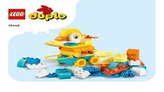 👶 LEGO instructions 👶 DUPLO 👶 10448 👶 3in1 Animals on Wheels 👶