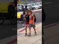 His reactions to seeing his dad are AMAZING via