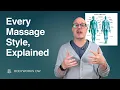 Massage Styles Explained Swedish Deep Tissue Sports More Medical Massage Therapy Tutorial