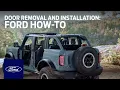 Ford Bronco Door Removal and Installation Ford How-To Ford