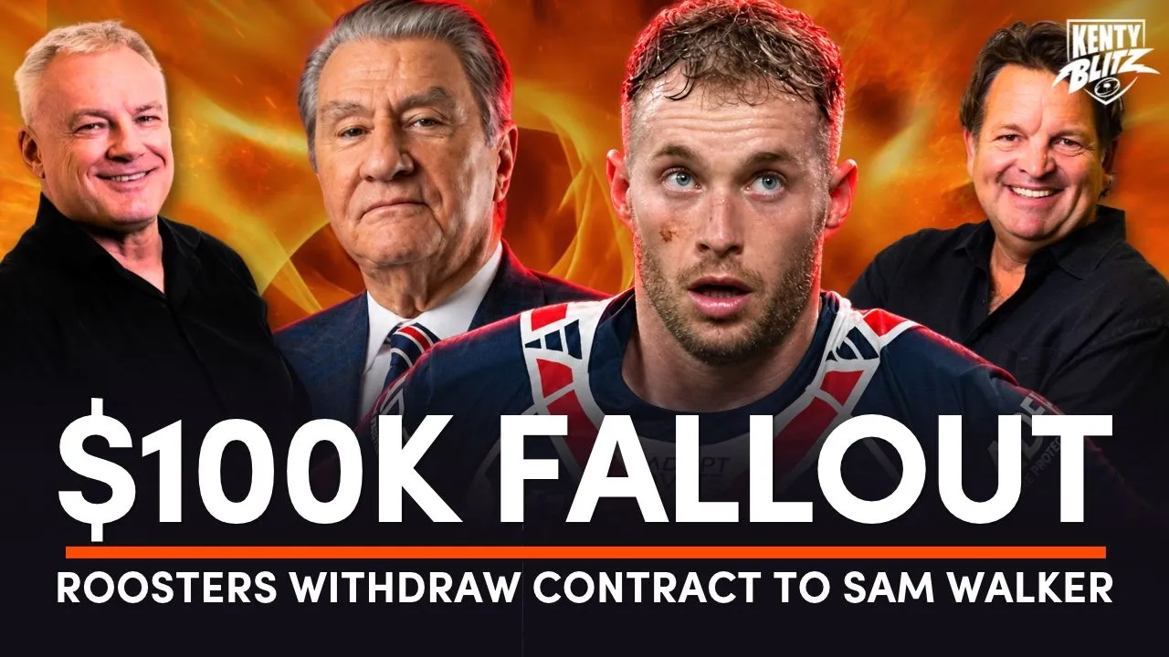 Walker’s Roosters Bombshell + Hudson Young’s Contract Chaos | Kenty Blitz