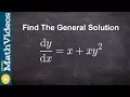 How to determine the general solution to a differential equation