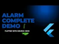 Flutter Alarm Complete Demo All Problems Solved Flutter Tutorial