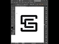 Monogram logo design tutorial