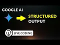 Adding Structured Output to Google Gemini GenAI - Live Coding with Rust Explained