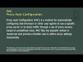 PAC - Proxy Auto Configuration