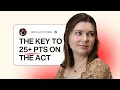Is Your ACT Score Below 25 Watch This