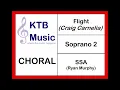 Flight Ryan Murphy SSA Choir Soprano 2 Part Only