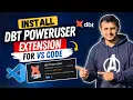 How to Install dbt Power User Extension in VS Code Complete Setup Guide DBT Databricks