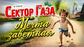В стиле Сектор Газа Мечта заветная Ai сover By Частный Сектор и Вечный сектор 