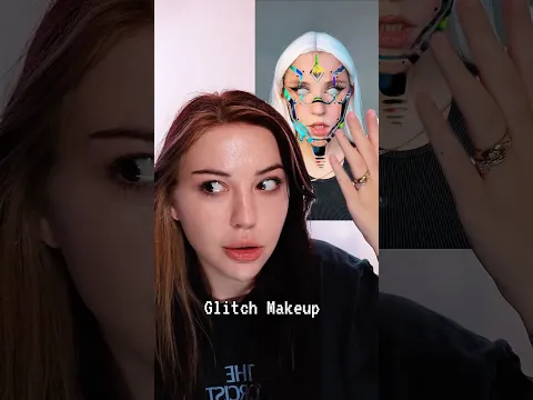 Glitch makeup tutorial? 👀 IB @valeriyaeros @molchanovamua