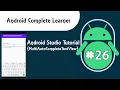 Android Studio Tutorial MultiAutoCompleteTextView