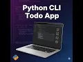 Hackathon 2 Phase 1 Ready Python Todo App CLI Based Project
