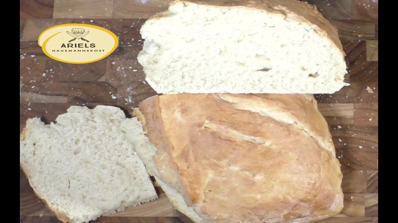 Brot backen ohne kneten. Dieses Brot ist so schnell und einfach gebacken, ihr braucht nicht mal eine. 