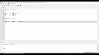Set Operations in Python Union Intersection Difference More