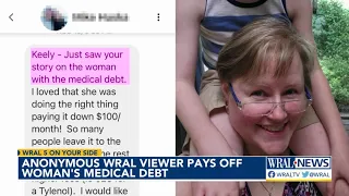 Anonymous WRAL 5 On Your Side viewer pays off woman s medical debt