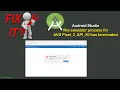 The emulator process for avd pixel has terminated Android Studio 2022