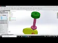 SolidWorks - Cam Follower Assembly and Motion Study