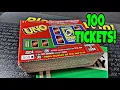 1X100 UNO PA LOTTERY SCRATCH OFF TICKETS FULL PACK