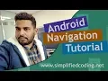 Android Navigation Tutorial for Fragments using Bottom Navigation
